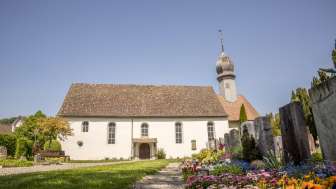 Church 'uf Burg' and Roman Fort