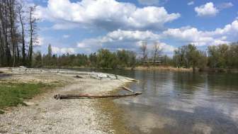 Bathing area Rüdlingen