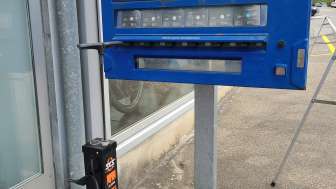 Public bicycle pump Beringen