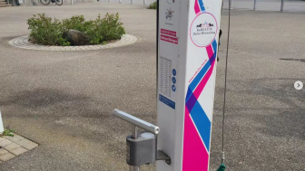 Public bicycle pump & tools Büsingen