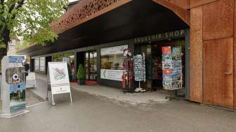 Self-service Restaurant Schloss Laufen at the Rhine Falls