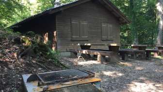 Wegenbach Hut with Barbecue Area