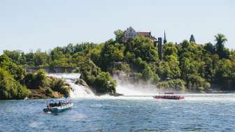 The Rhine Falls, a classic view