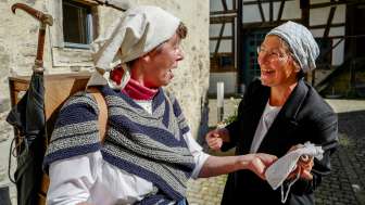 Guided tour of Stein am Rhein old town with the shopkeeper