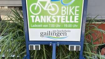 E-bike charging station Town Hall Gailingen