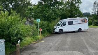 Motorhome parking space Rüdlingen