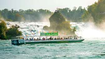 Schiffmändli - river journey at the Rhine Falls