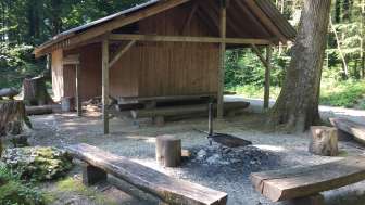 Barbecue area Langgrundhütte