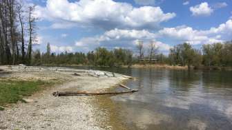 Rüdlingen bathing area