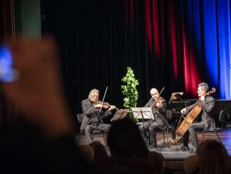 Gala concert Schaffhausen Masterclasses A classical concert by three men on one stage.