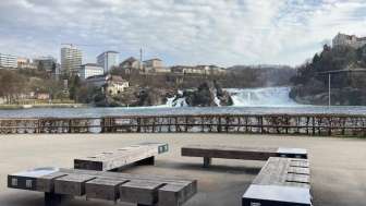 E-Lounge Bike Charging Station Rhine Falls 