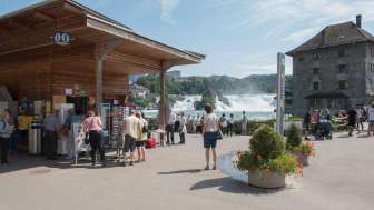 Info-Shop at the Rhine Falls 