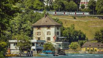 Island Bistro at the Rhine Falls