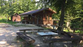 Gampehäuli barbecue area